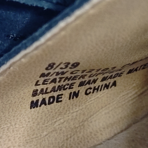 B.O.C. Women's Black Leather Floral Wedge Slide On Sandals Size 8 - Picture 9 of 9